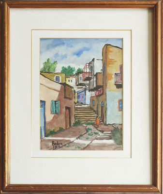 YEHUDA RODAN - Technique: Gouache on paper Size: 35x25