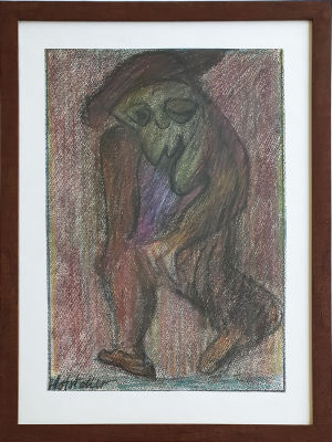 OSIAS HOFFSTATER - Technique: Colored pencils on paper Size: 60x40