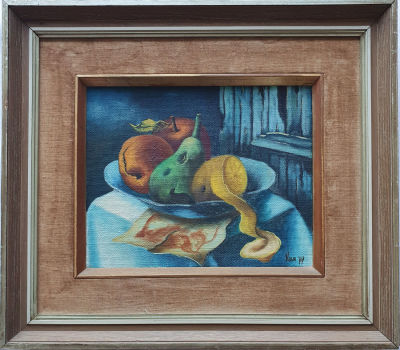 ZEEV KUN - Technique: Oil on canvas Size: 24X27