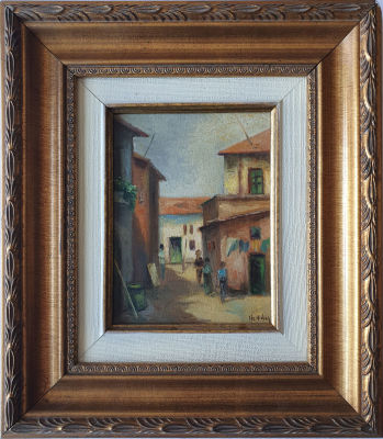 HEDDY KUN - Technique: Oil on artist canvas Size: 20X15