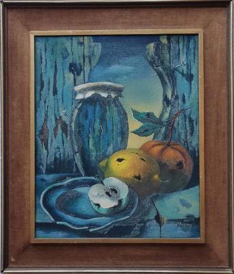 ZEEV KUN - Technique: Oil on canvas Size: 46X38