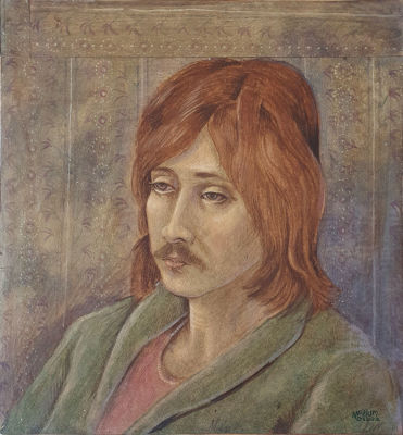 NAHUM GILBOA - Technique: Oil on cardboard attached to wood Size: 29X27
