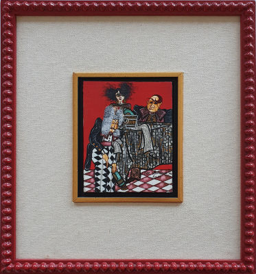 MIRIAM DAUBER - Technique: Oil on wood Size: 13x10 Date: 2012
