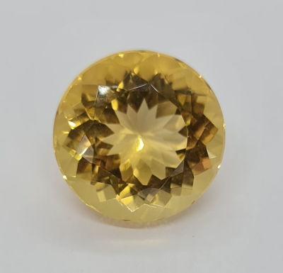 אבן סיטרין, 14 קראט, מלוטשת סופר AAA, יפהפיה וזוהרת, טבעית מהכספת באחריות מלאה 