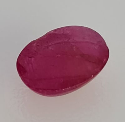 אבן רובי בורמה מלוטשת, 1.5 קראט, טבעית מהכספת באחריות מלאה
