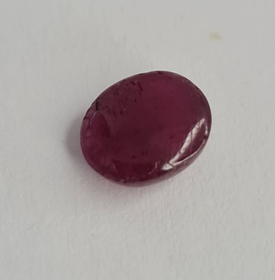 אבן רובי בורמה, 2.15 קראט, מלוטשת, צבע אדום שני נהדר, טבעית מהכספת באחריות מלאה 