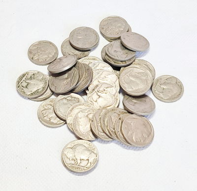 לוט 40 מטבעות בופאלו ראש אינדיאני 1937