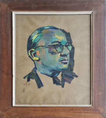 PINCHAS LITVINOVSKI - Technique: Pastel on paper Size: 56x44