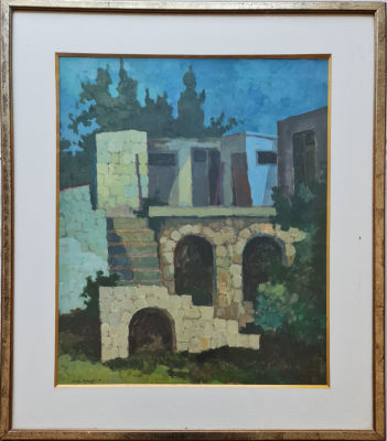 ROLLY SCHEFFER - Technique: Oil on board Size: 60x48