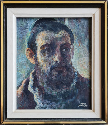 ROLLY SCHEFFER - Technique: Oil on canvas Size: 24x20 Date: 1976