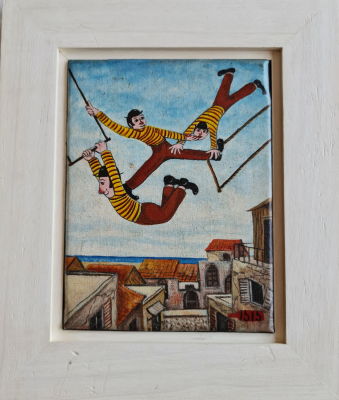 ZOZO - Technique: Oil on canvas Size: 24x18