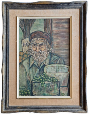 ED ADLER - Technique: Oil on canvas Size: 60x38