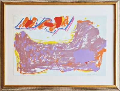 LEA NIKEL - Technique: Handsigned lithograph 10/110 Size: 53X70