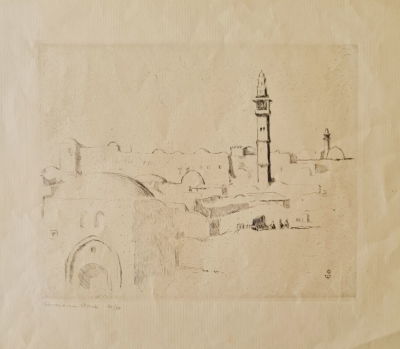 HERMAN STRUCK - Technique: Hand-signed 21/50 Size: 29x33