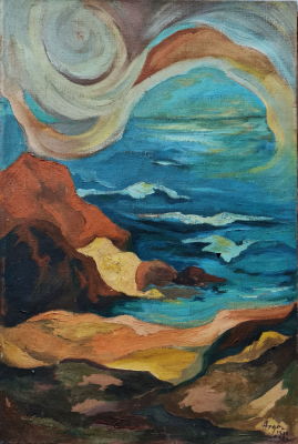 UNIDENTIFIED ARTIST - Technique: Oil on canvas Size: 60x40 Date: 1970