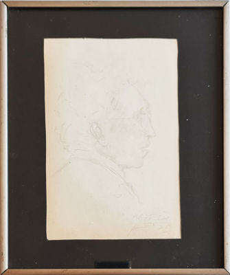 AVIGDOR ARIKHA - Technique: Drawing on paper Size: 23x15