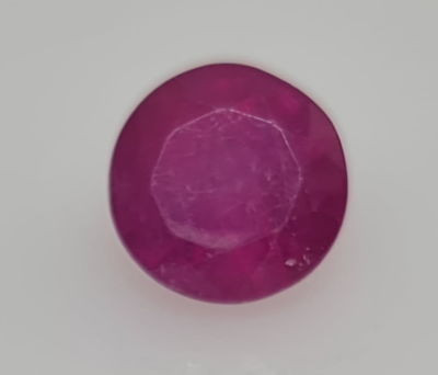 אבן פינק רובי מלוטשת, 1.7 קראט,יפהפיה וזוהרת, טבעית מהכספת באחריות מלאה