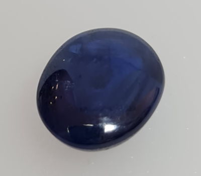 אבן ספיר ציילוני מלוטשת, 3.4 קראט, יפהפיה, טבעית מהכספת באחריות מלאה