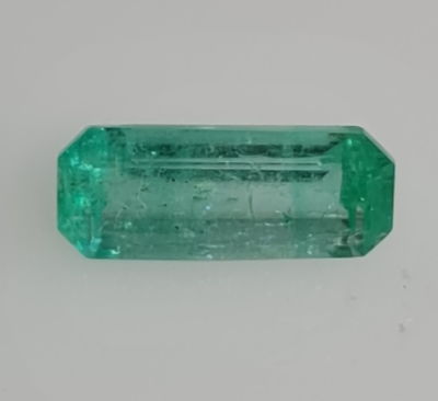 אבן אמרלד מדגסקר מלוטשת, 1.2 קראט, שקופה לגמרי, טבעית מהכספת באחריות מלאה