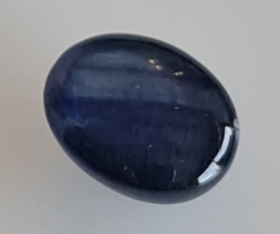 אבן ספיר ציילוני מלוטשת, 3.3 קראט, יפהפיה, טבעית מהכספת באחריות מלאה