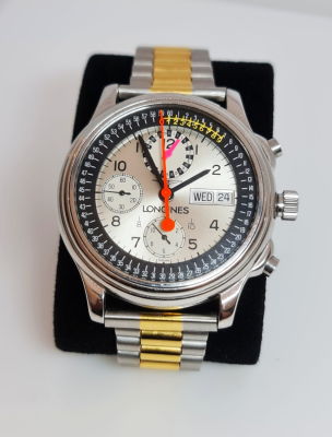 שעון LONGINES שוויצרי, לימיטד אודישן, 25 אבנים, קוטר 40 מ"מ, במצב עבודה