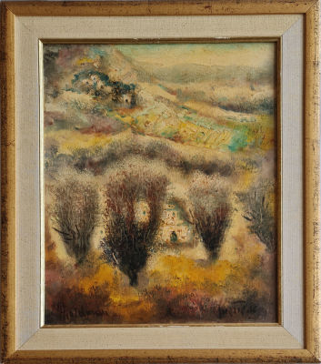 ALBERT GOLDMAN - Technique: Oil on canvas Size: 50x40