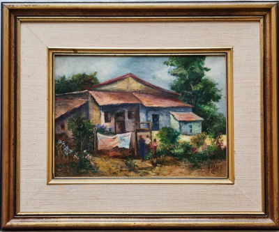 HEDDY KUN - Technique: Oil on artist canvas Size: 25x35