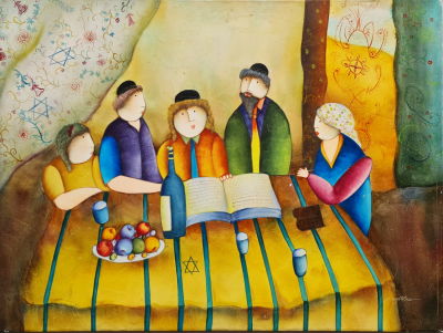 JOYCE RUBEL - Technique: Oil on canvas Size: 90x120