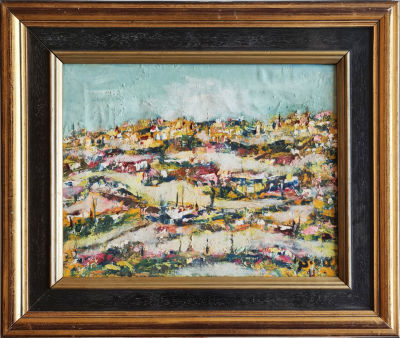 HAIM SAVITZKY - Technique: Oil on canvas Size: 30x40