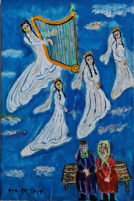 HERSHEL BEN HAIM - Technique: Oil on canvas Size: 73x48