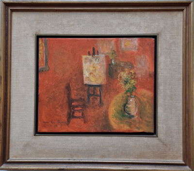 SHLOMO VANDENBERG - Technique: Oil on canvas Size: 29x33