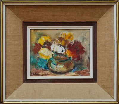 SHMUEL LAMM - Technique: Oil on artist canvas Size: 20x25