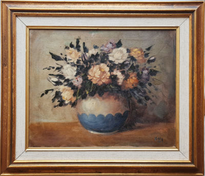 HEDDY KUN - Technique: Tooth on canvas Size: 40x50