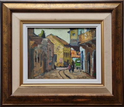 SHAUL VICTOR - Technique: Oil on canvas Size: 25x33