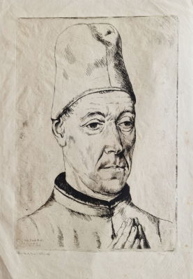 HERMAN STRUCK - Technique: Engraving on 15/100 paper Size: 40X25