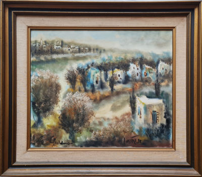 ALBERT GOLDMAN - Technique: Oil on canvas Size: 50x60