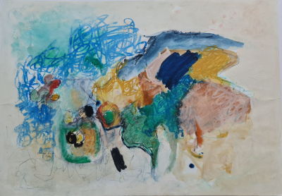 ZEHAVA LUPU - Technique: Oil and mixed technique on paper Size: 70x100 Date: 1994