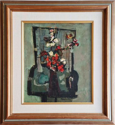 ZVI MAIROVICH - Technique: Oil on canvas Size: 65X55