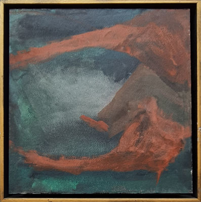 MARIK LECHNER - Technique: Oil on wood Size: 36x35