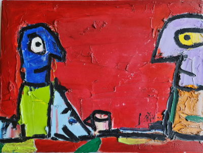 LEO RAI - Technique: Oil on canvas Size: 30x40