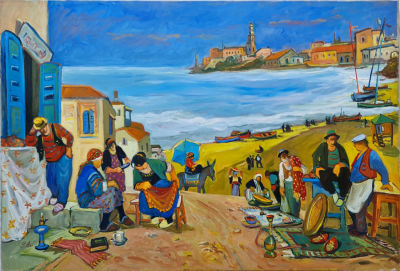 AVI SCHWARTZ - Technique: Oil on canvas Size: 100X150
