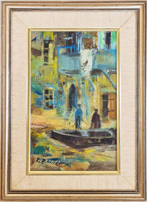 ZOMA BAITLER - Technique: Oil on board Size: 25x15