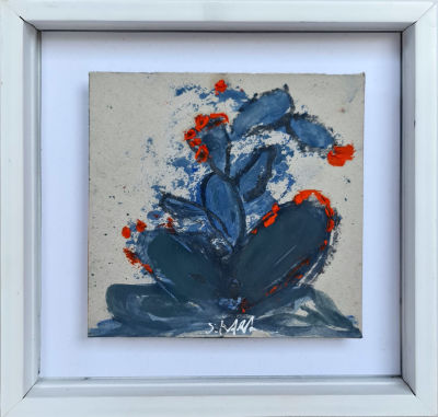 SALAH ALKARA - Technique: Oil on board Size: 15X15