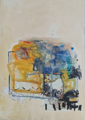 ZAHAVA LUPU - Technique: Oil and mixed technique on Bristol Size: 100x70