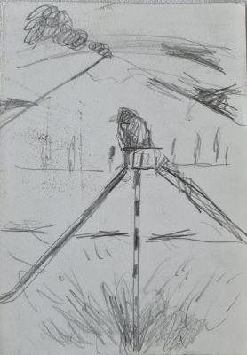 MARIK LECHNER - Technique: Drawing on paper Size: 21x15 Date: 2004