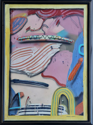 JOSHUA GRIFFITH - Technique: Oil on board - double-sided work Size: 102x70