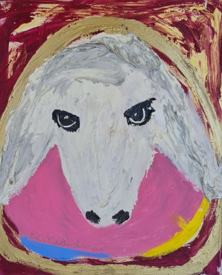 MENASHE KADISHMAN - Technique: Acrylic on canvas Size: 60x50