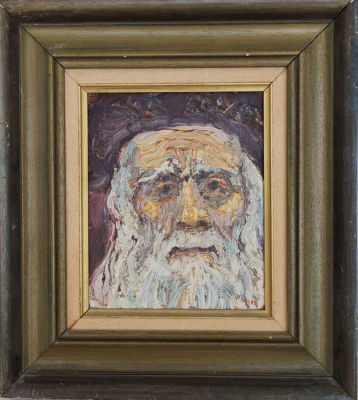 ITZHAK FRENKEL FRENEL - Technique: Oil on canvas Size: 27x22