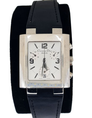 שעון CHRISTIAN DIOR שוייצרי , מנגנון קוורץ , דגם D81 100, גודל 32x35 , יפה ושמור 