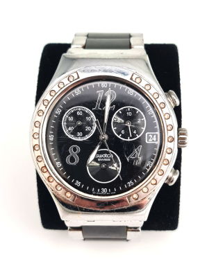 שעון SWATCH מנגנון קוורץ , קוטר 40 , יש להחליף סוללה